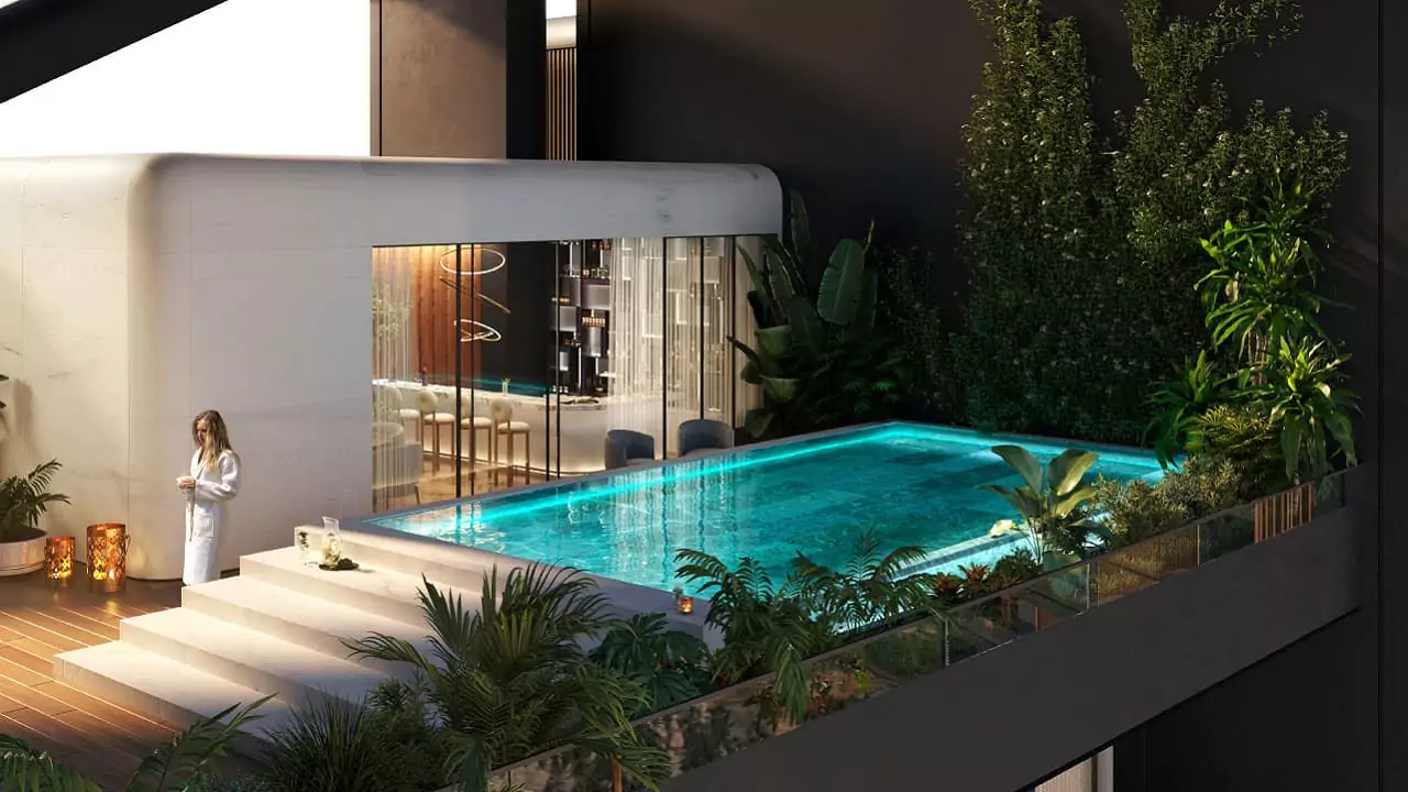 Ganga Nine Zero clubhouse, artist's impression