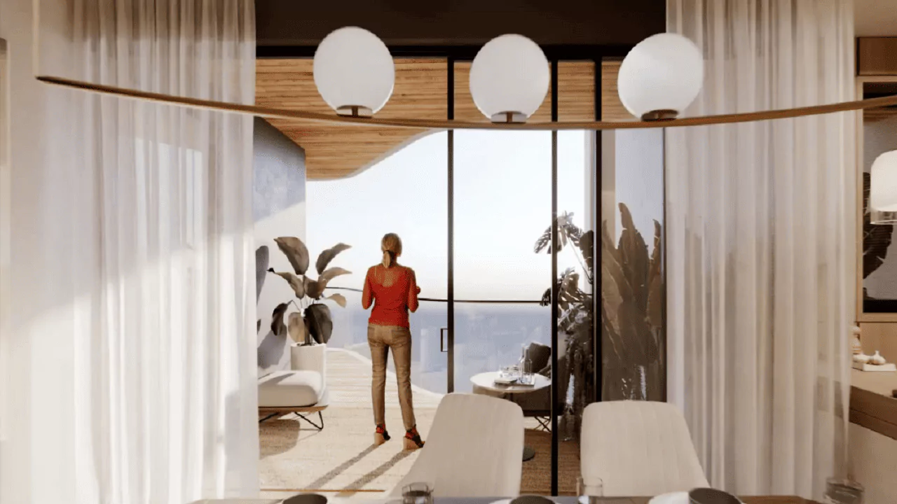 Ganga Nine Zero amenity deck, artist's impression
