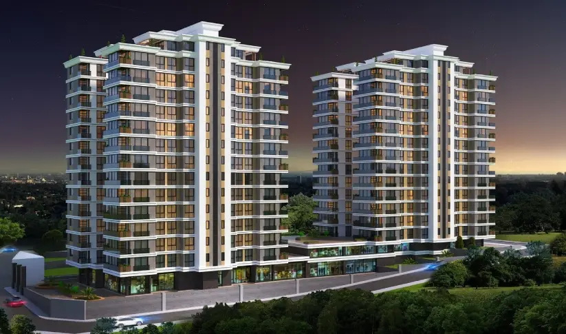 Ganga Nine Zero evening view, artist's impression